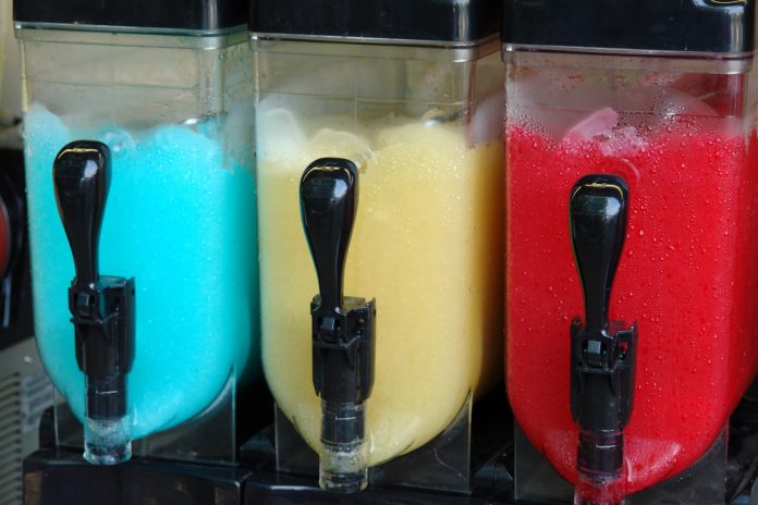 Slush ice Granita machine